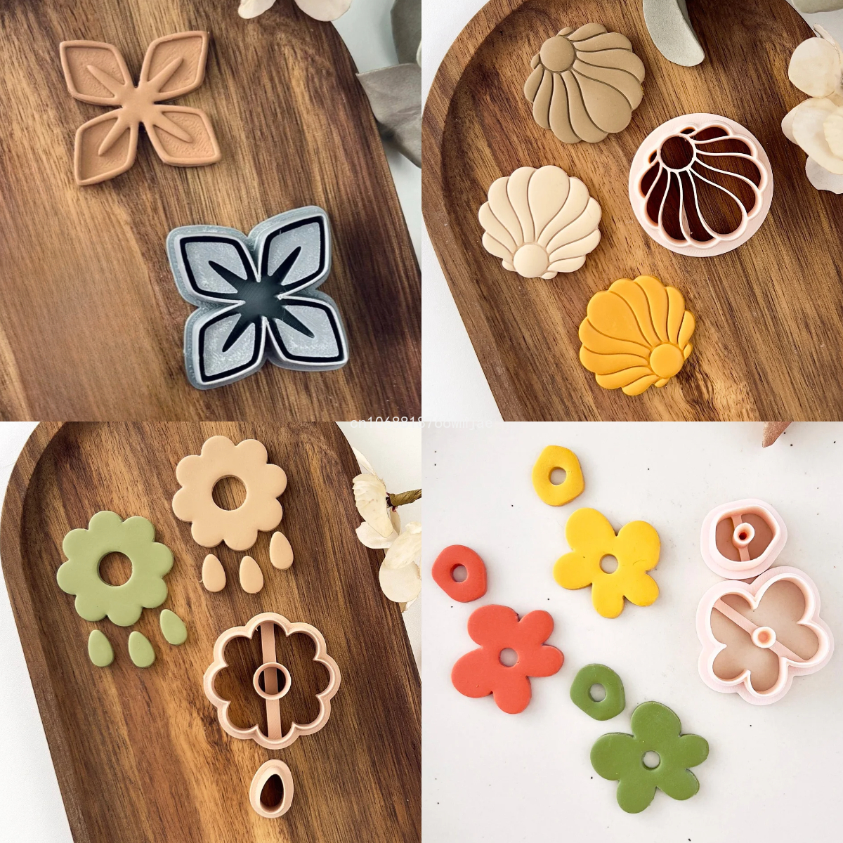 Ethnic Fashion Jewellery - Lily Shape Polymer Clay Cutters |