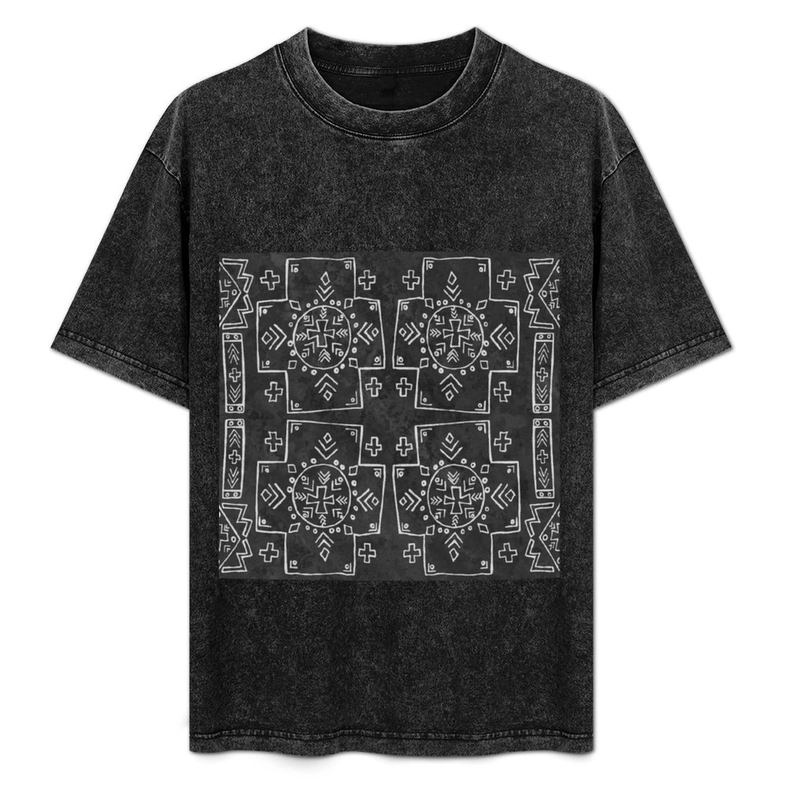 Mali Tribal Mud Cloth, Cross a - Mudcloth Print Top recensie en prijs