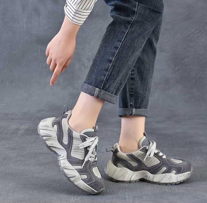 4.5cm Air Mesh Suede Genuine L - Ethnic Fashion In recensie en prijs