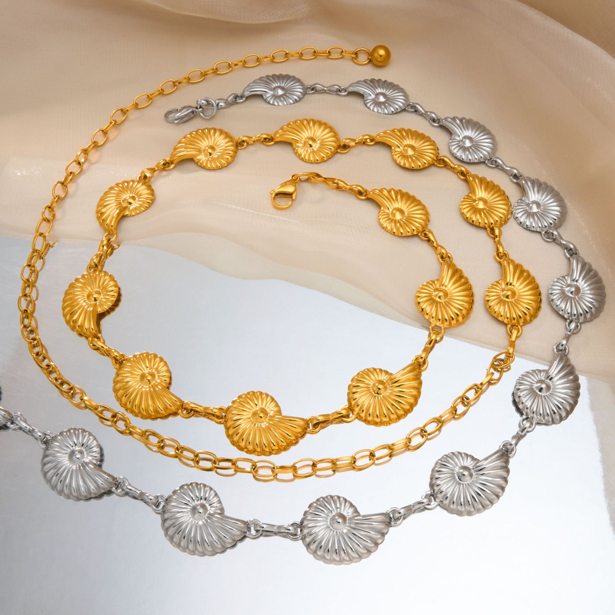 18k Gold Plated Stainless Stee - Ethnic Fashion Jewellery recensie en prijs