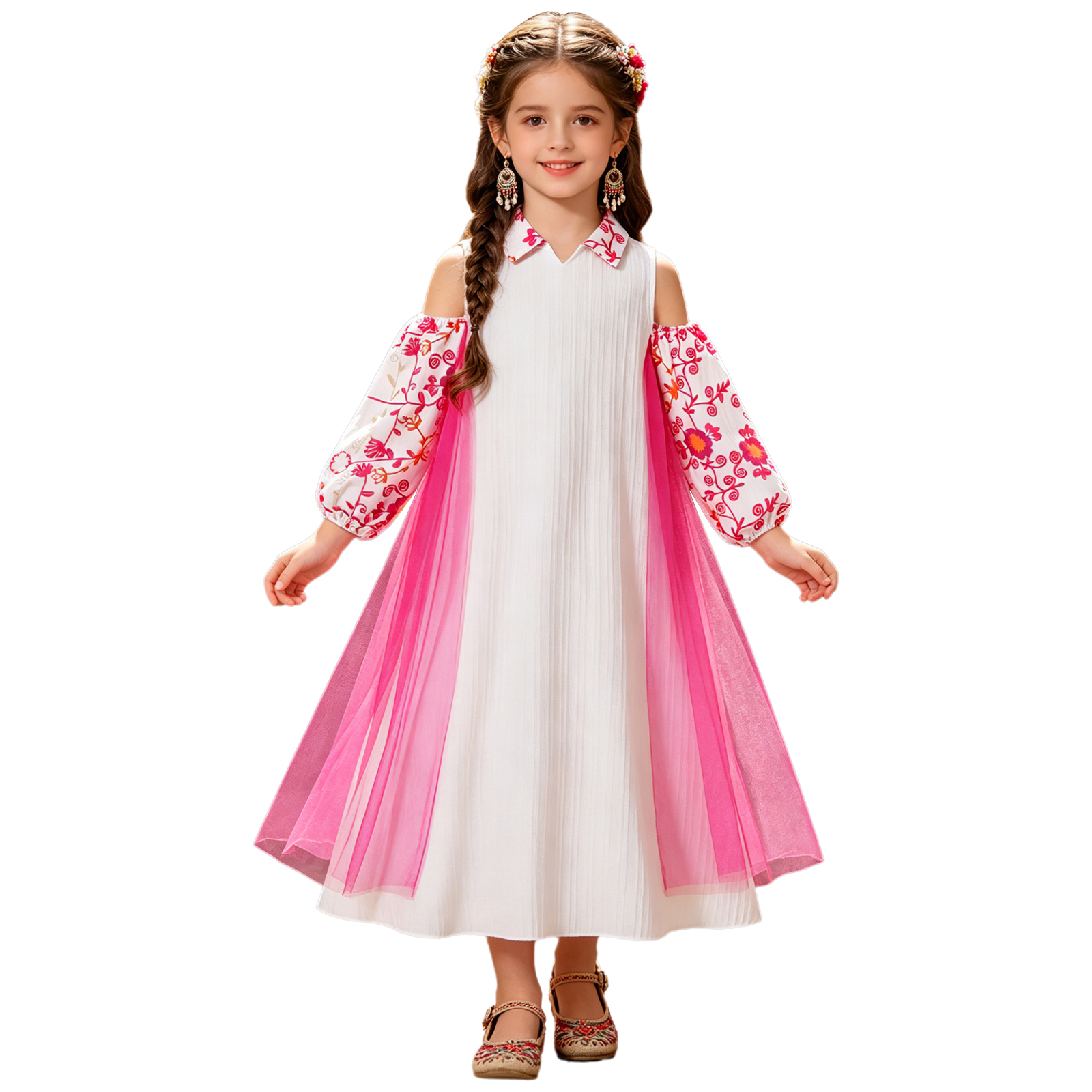Girl Long Sleeve Mesh Patchwor - Ethnic Clothing & Online Fashion Store Khaadi Pk recensie en prijs