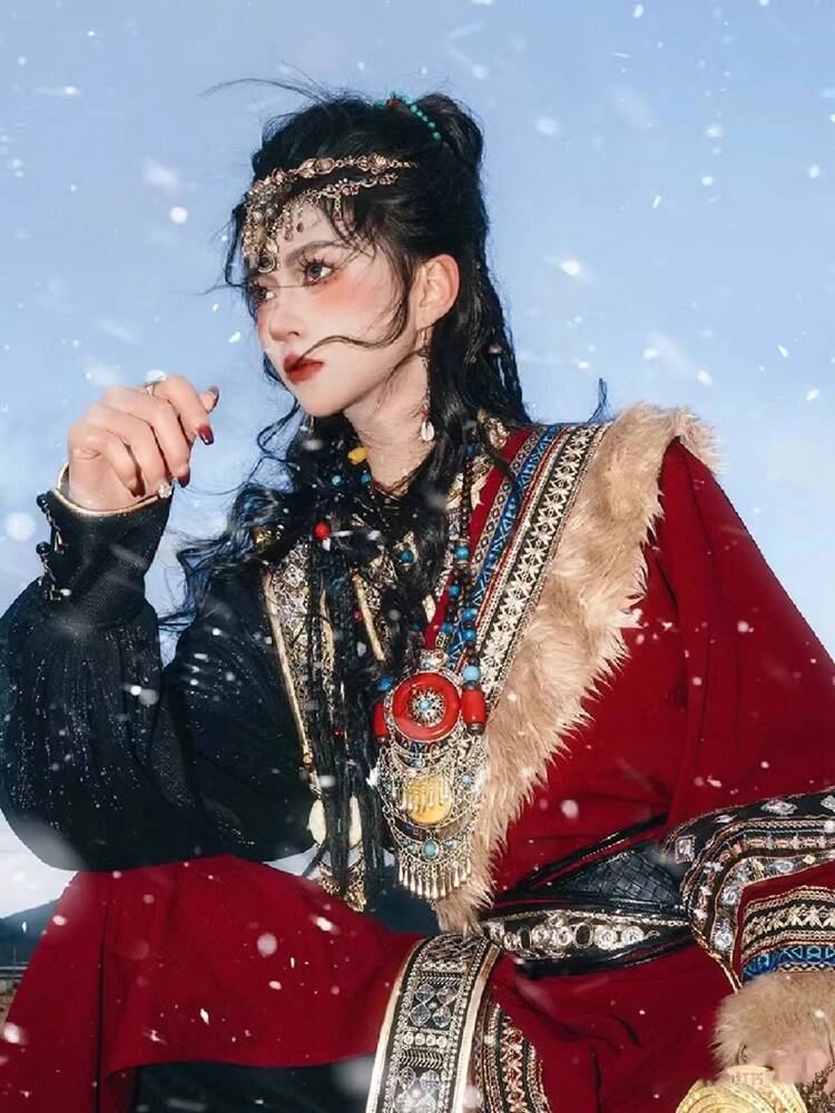 New Tibetan robe Tibet brigade - Ethnic Clothing & Online Fashion Store Khaadi Pk recensie en prijs