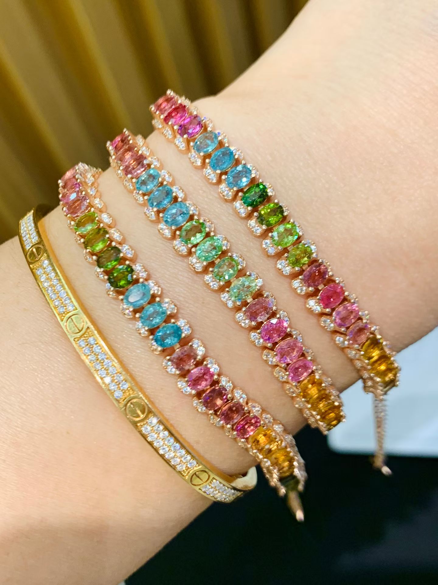 925 Silver Plated 18K Gold Nat - Ethnic Fashion Boutique recensie en prijs