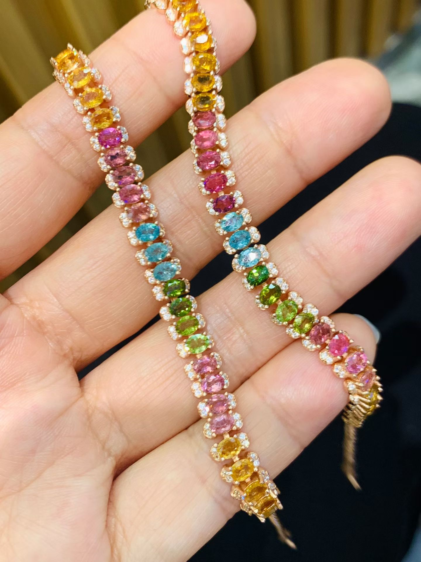 925 Silver Plated 18K Gold Nat - Ethnic Fashion Boutique recensie en prijs