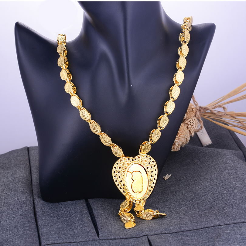 Dubai 24K Gold Color Jewelry S - Ethnic Fashion Dubai recensie en prijs