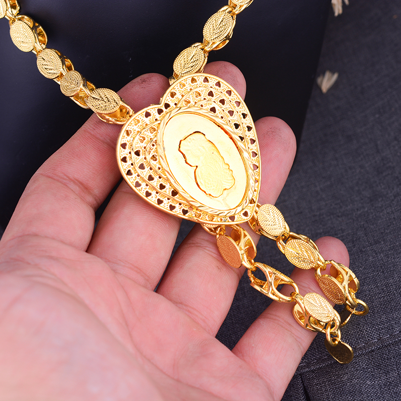 Dubai 24K Gold Color Jewelry S - Ethnic Fashion Dubai recensie en prijs