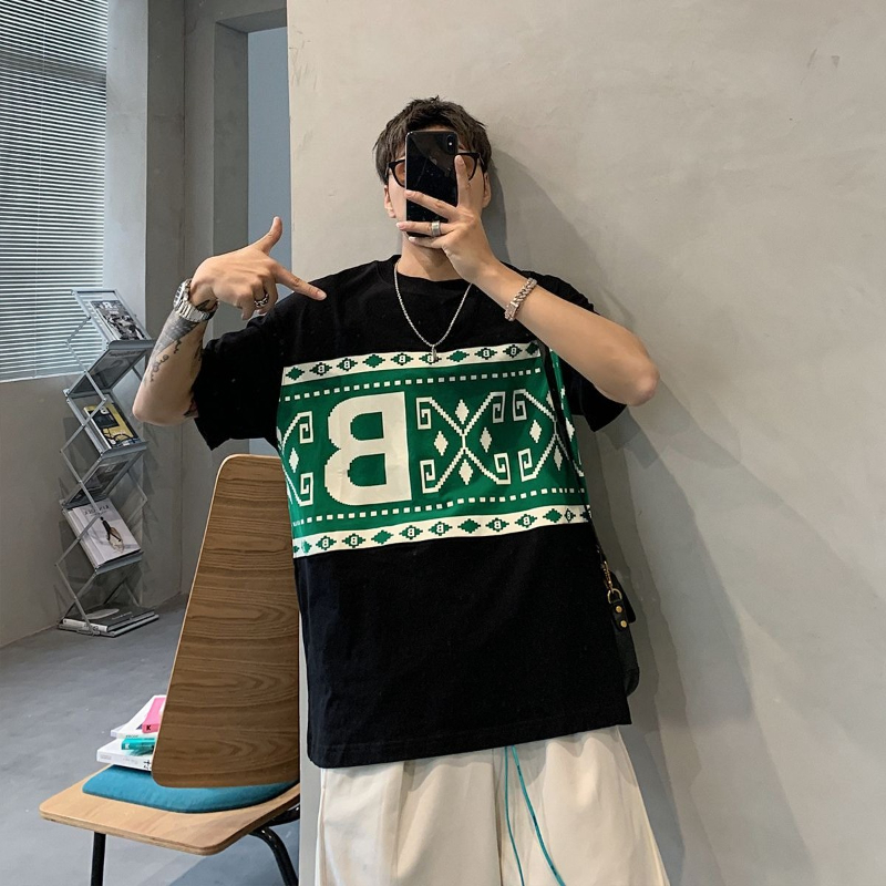 Plus Size Men's Short Sleeve T - Ethnic Fashion Instagram recensie en prijs
