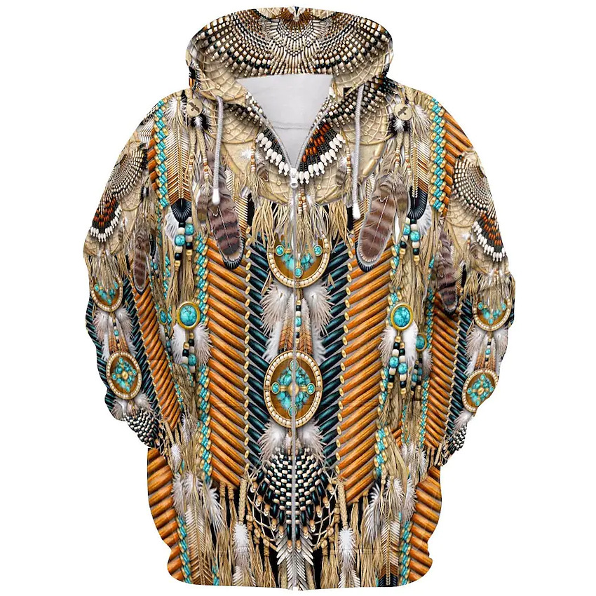 Indian Ethnic Style 3D Print Z - Fashion Ethnic Indian Clothing recensie en prijs
