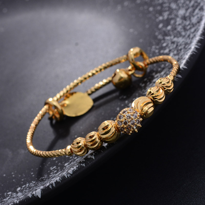 24K 4pcs Ethnic Bead Gold Colo - Ethnic Fashion Dubai recensie en prijs