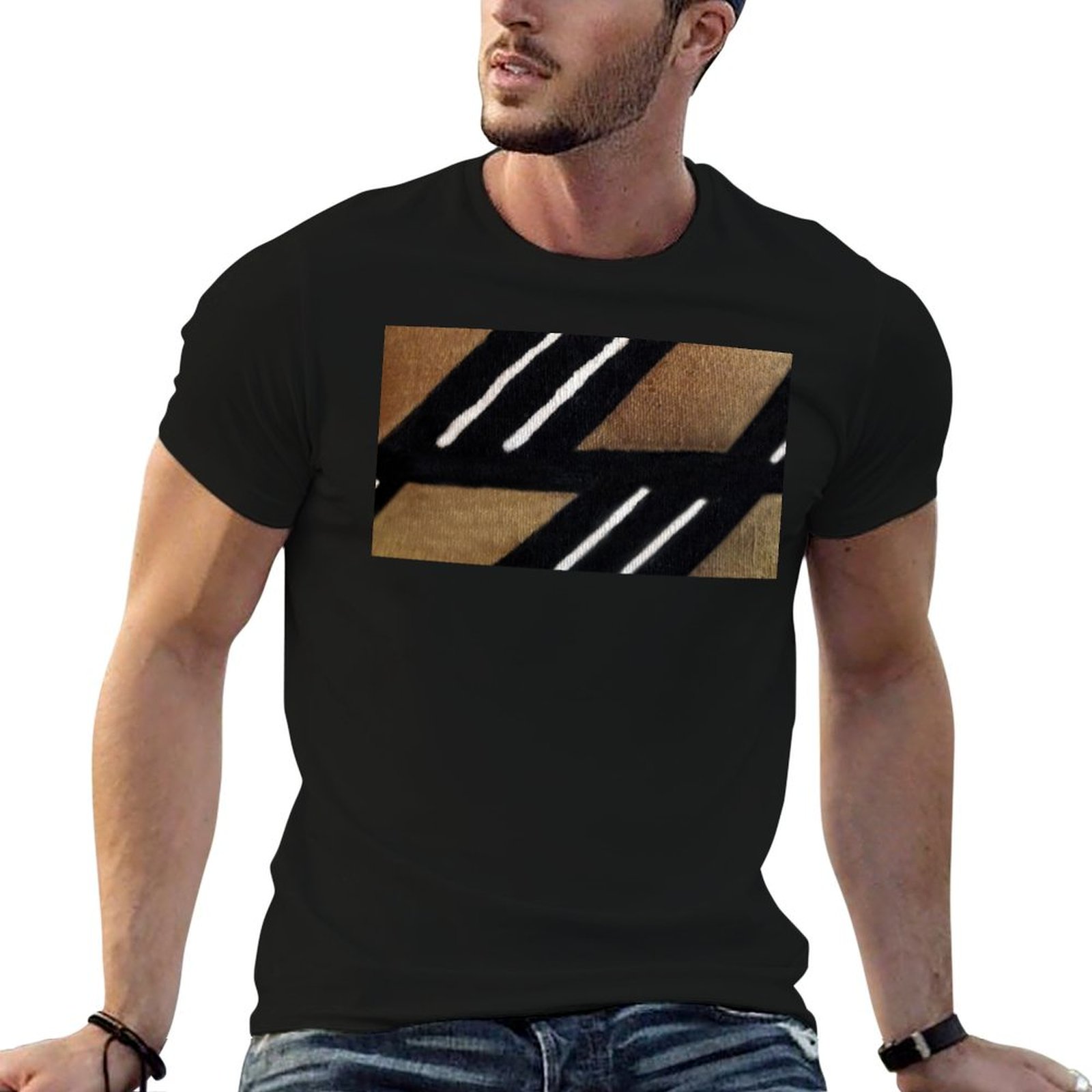 African Mudcloth T-Shirt anime - Mudcloth Print Top recensie en prijs