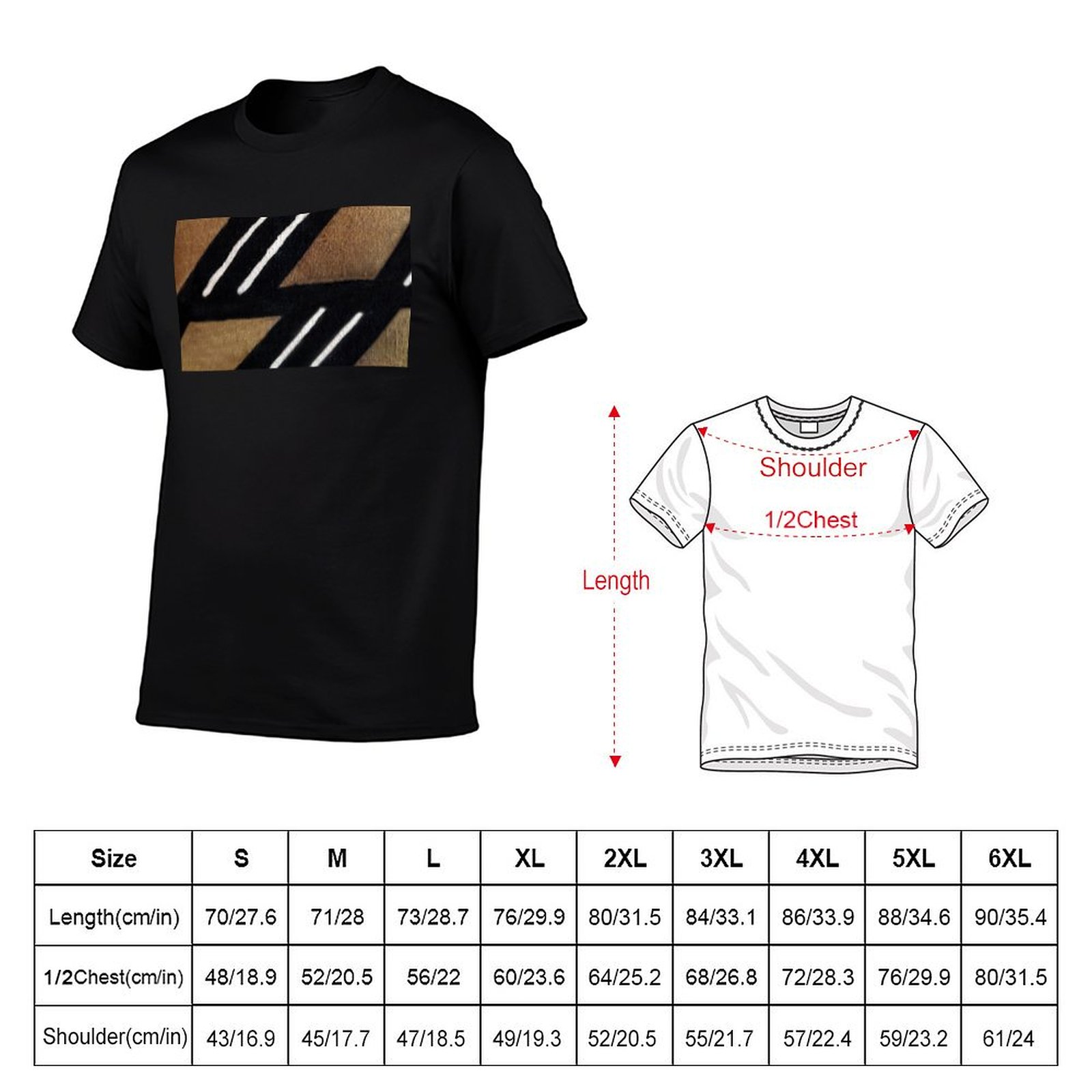 African Mudcloth T-Shirt anime - Mudcloth Print Top recensie en prijs