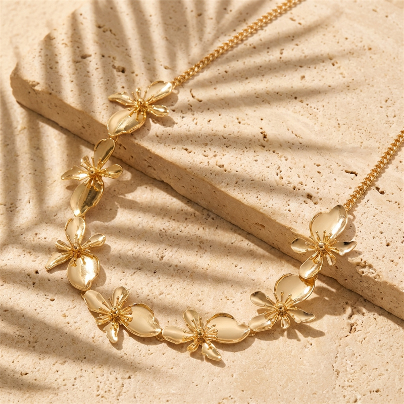 Boho Exquisite Metal Flower Bu - Ethnic Fashion Jewellery recensie en prijs