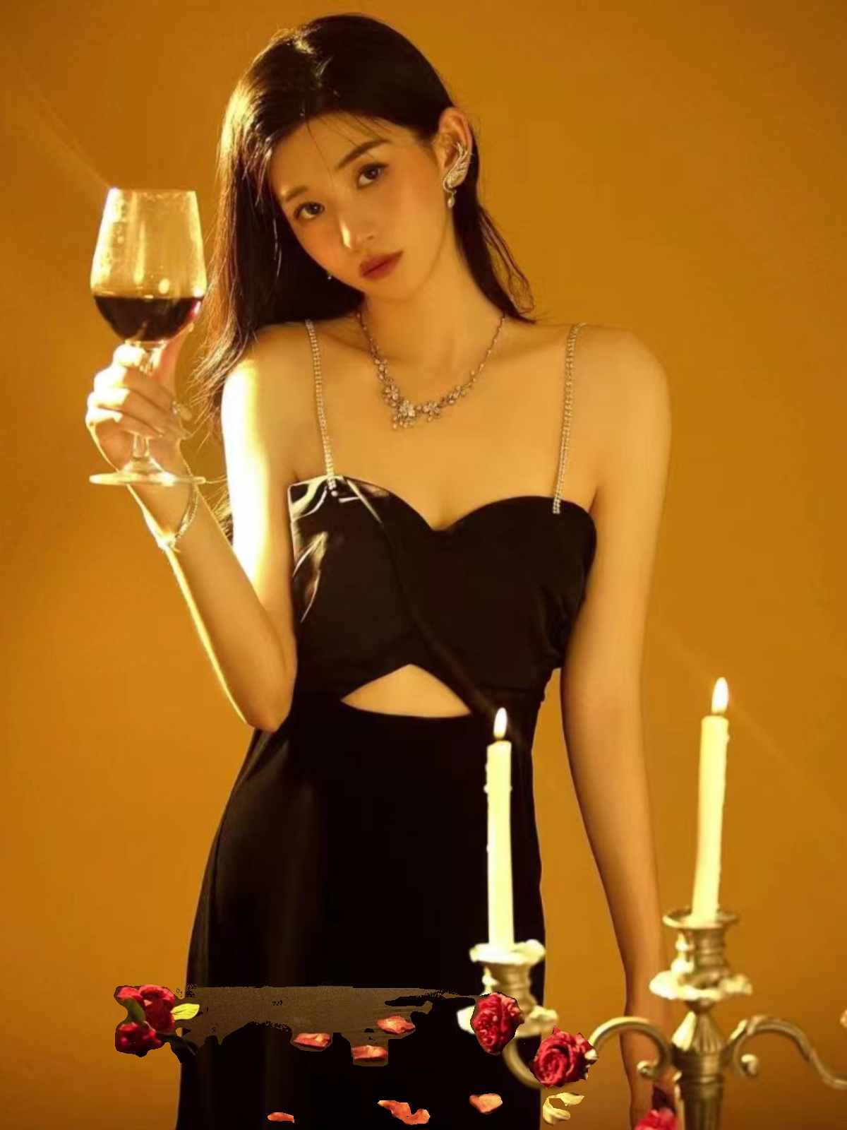 Sexy Backless Strap Dress Phot - Ethnic Fashion Studio recensie en prijs