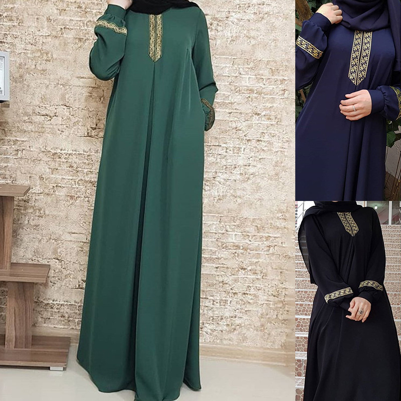 Muslim Ethnic Style Print Abay - Ethnic Fashion Dubai recensie en prijs