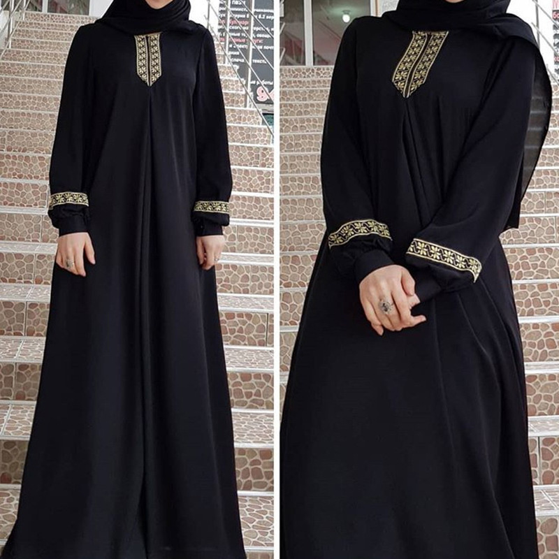 Muslim Ethnic Style Print Abay - Ethnic Fashion Dubai recensie en prijs
