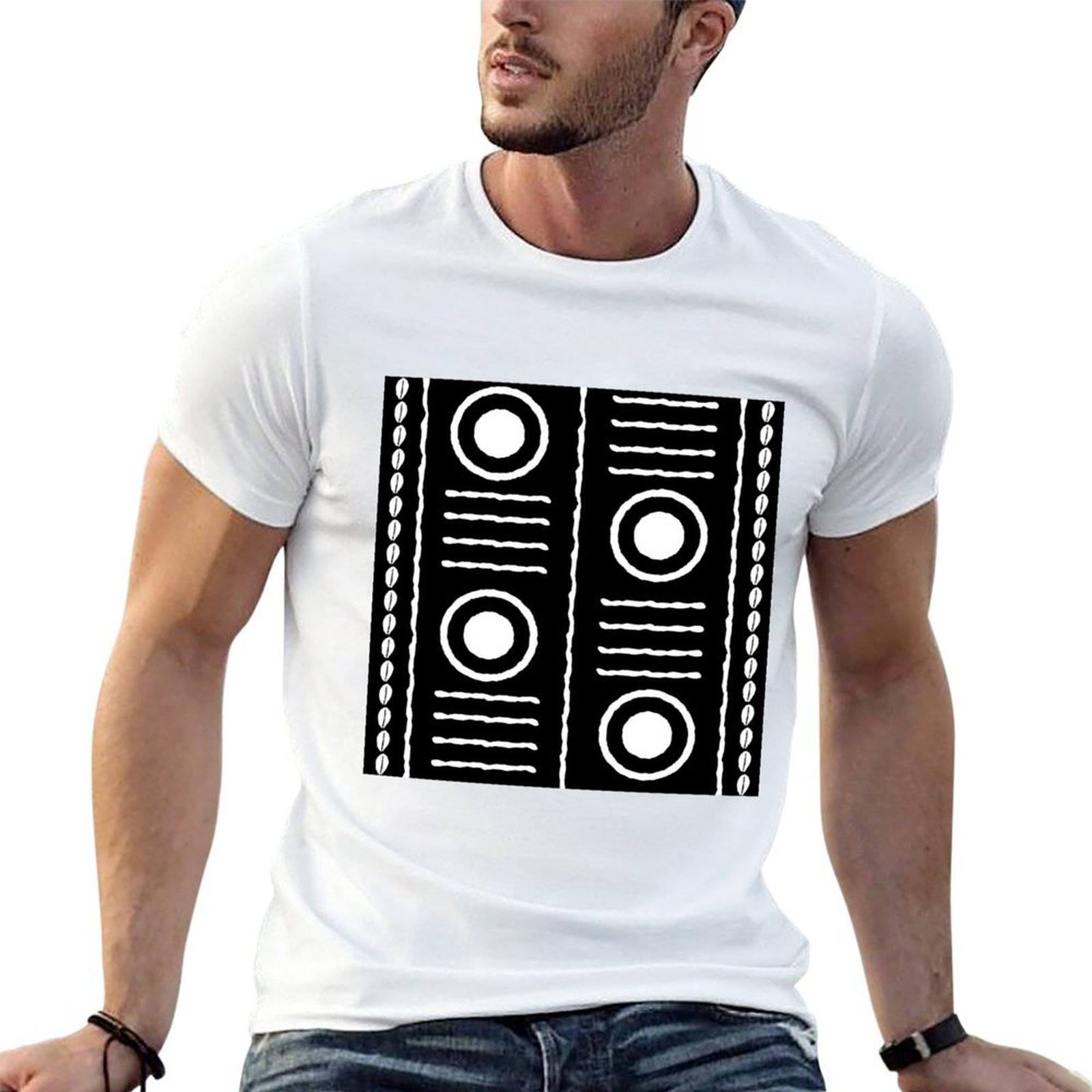 Traditional African Mud Cloth  - Mudcloth Print Top recensie en prijs