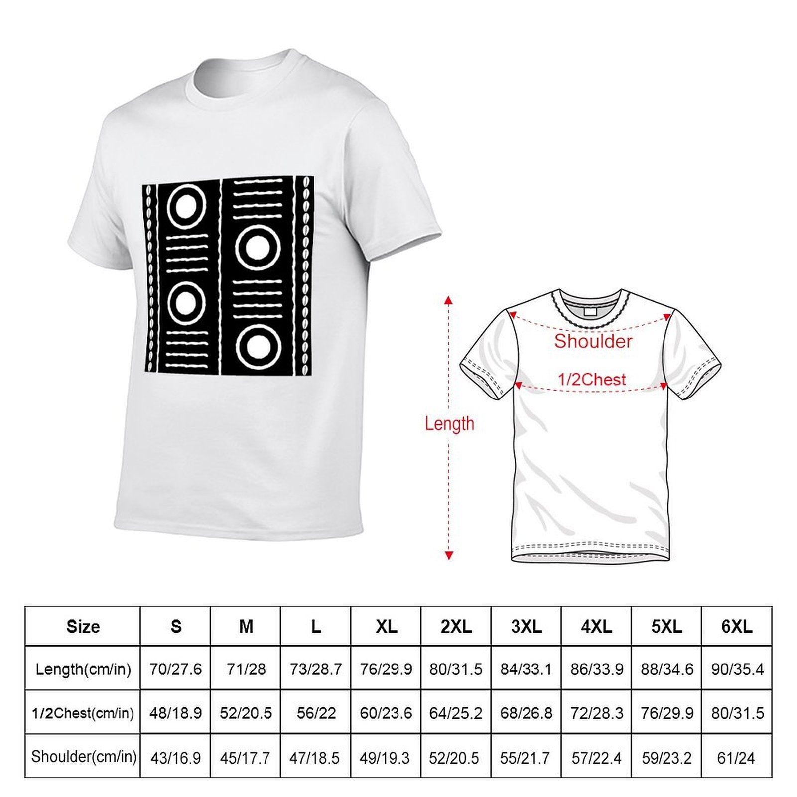 Traditional African Mud Cloth  - Mudcloth Print Top recensie en prijs