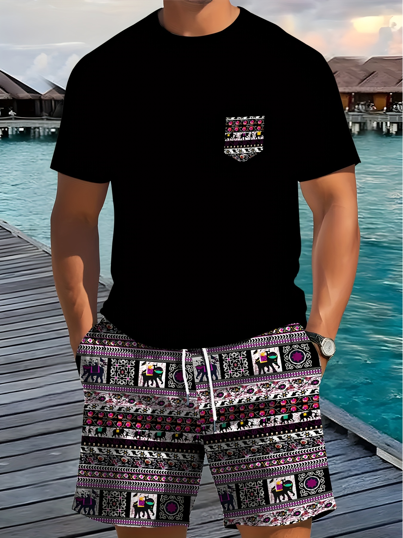 2026 Summer New Men's Short-Sl - Ethnic Fashion In recensie en prijs