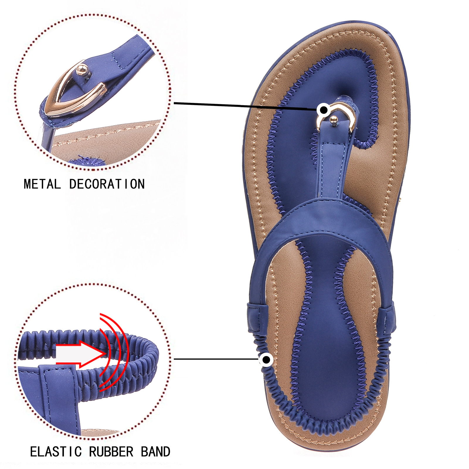 2026 Women Sandals Bohemia Cas - Ethnic Fashion In recensie en prijs