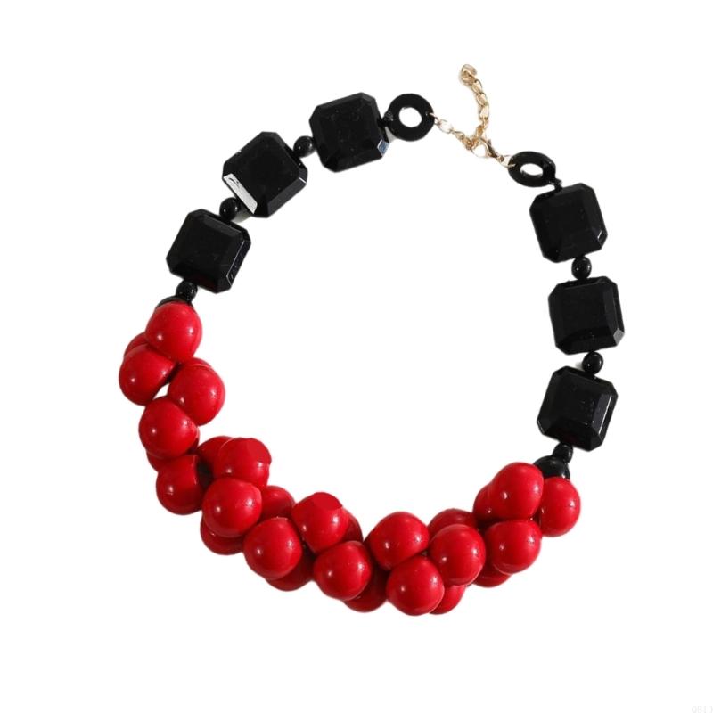  Layer Resin Beads Necklace Ha - Ethnic Wear Fashion Designer recensie en prijs