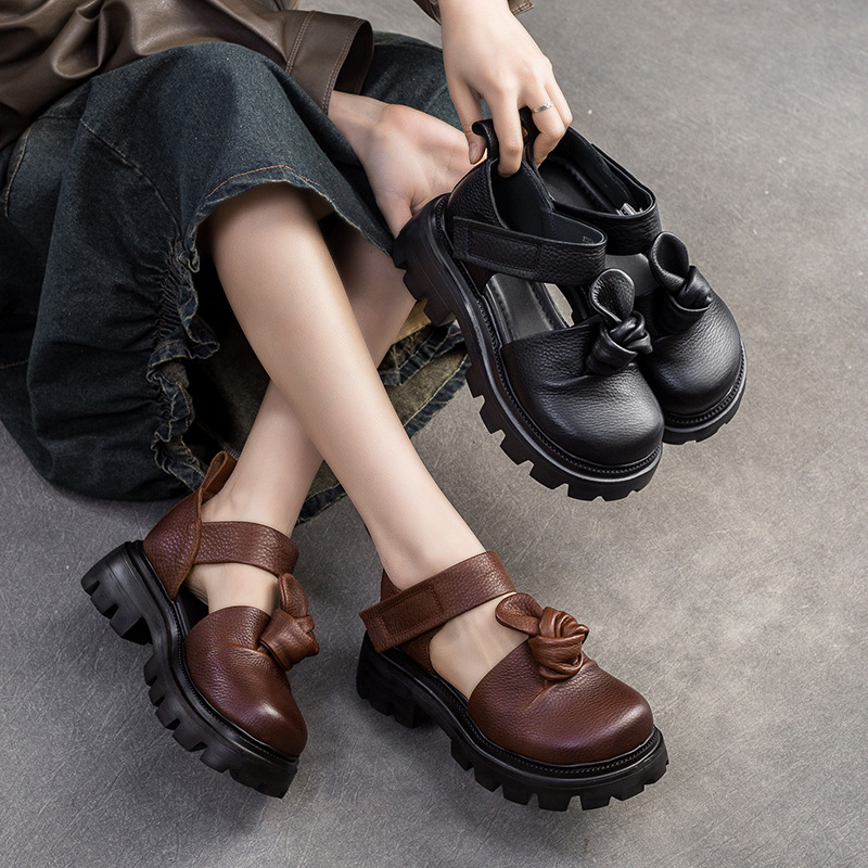 5cm Ethnic Knot Platform Wedge - Ethnic Fashion In recensie en prijs