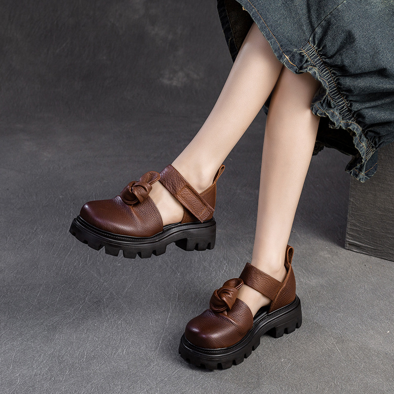 5cm Ethnic Knot Platform Wedge - Ethnic Fashion In recensie en prijs