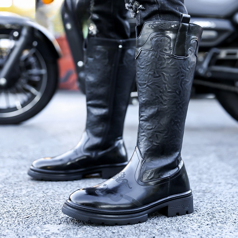 Men's Mid-calf Boots High Qual - Ethnic Fashion In recensie en prijs