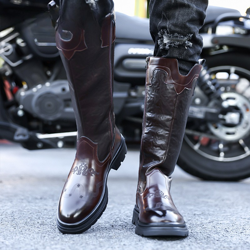 Men's Mid-calf Boots High Qual - Ethnic Fashion In recensie en prijs