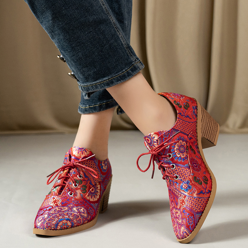 Ethnic Ladies Boots Spring Win - Ethnic Fashion In recensie en prijs