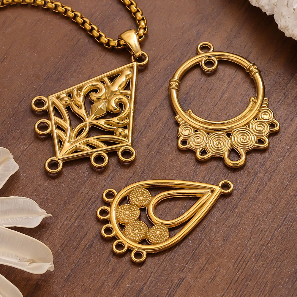 5pcs Stainless Steel Earring C - Ethnic Fashion Jewellery recensie en prijs