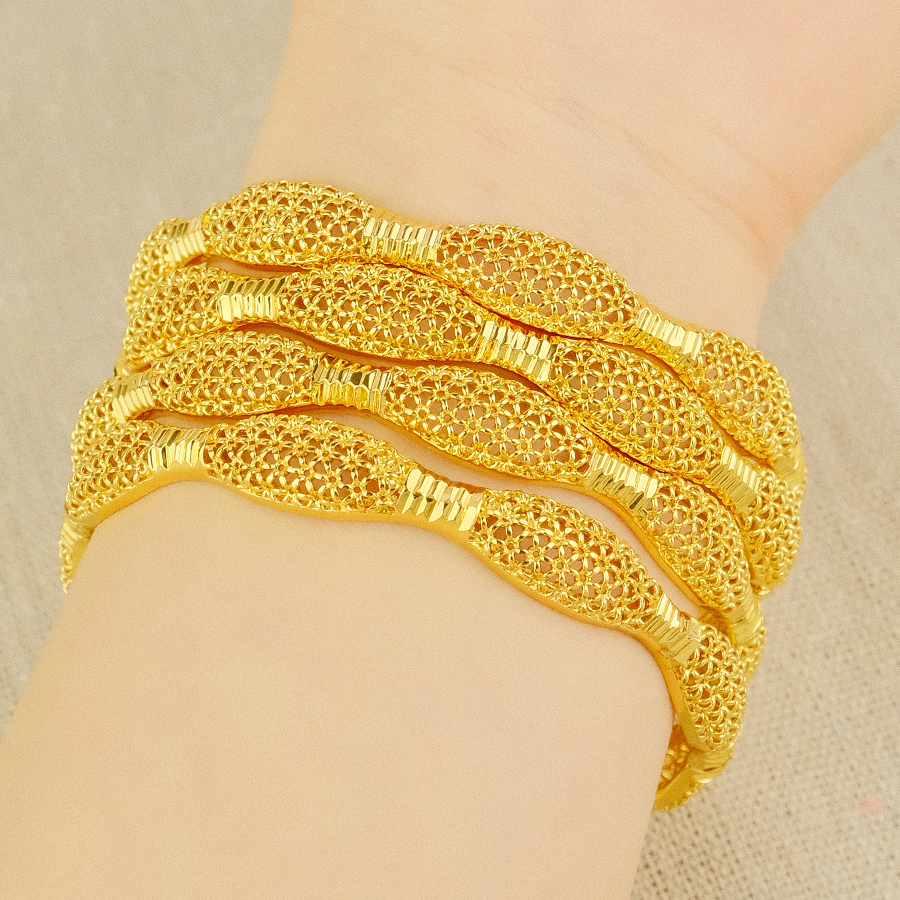Dubai Women's Bracelet Gold Pl - Ethnic Fashion Dubai recensie en prijs