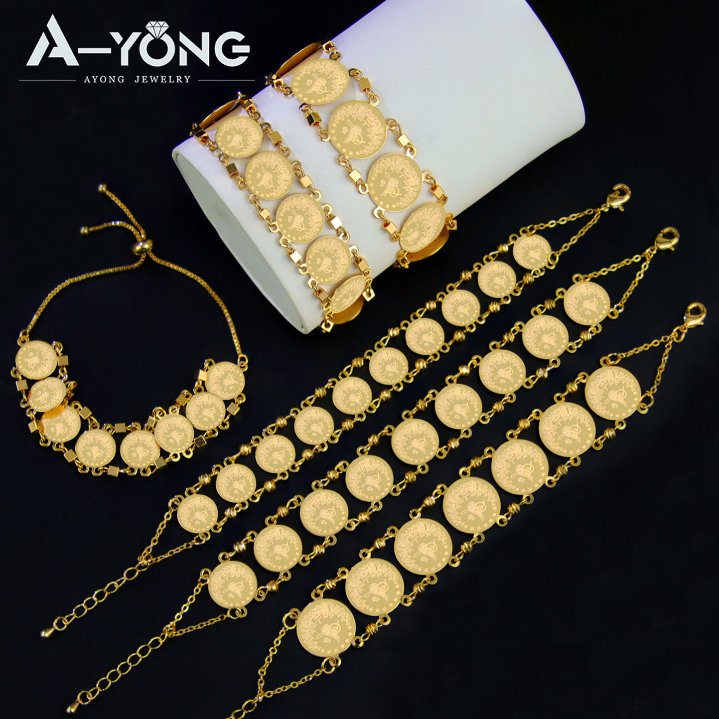 Turkish Coins Bracelet 21k Gol - Ethnic Fashion Dubai recensie en prijs