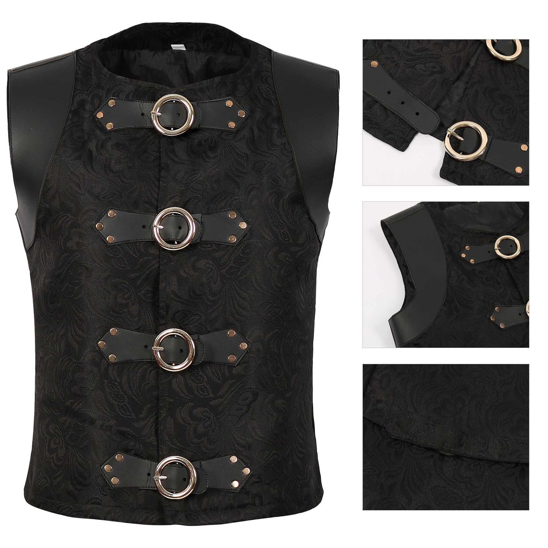 Medieval Gothic Steam Punk Ves - Ethnic Fashion Online recensie en prijs