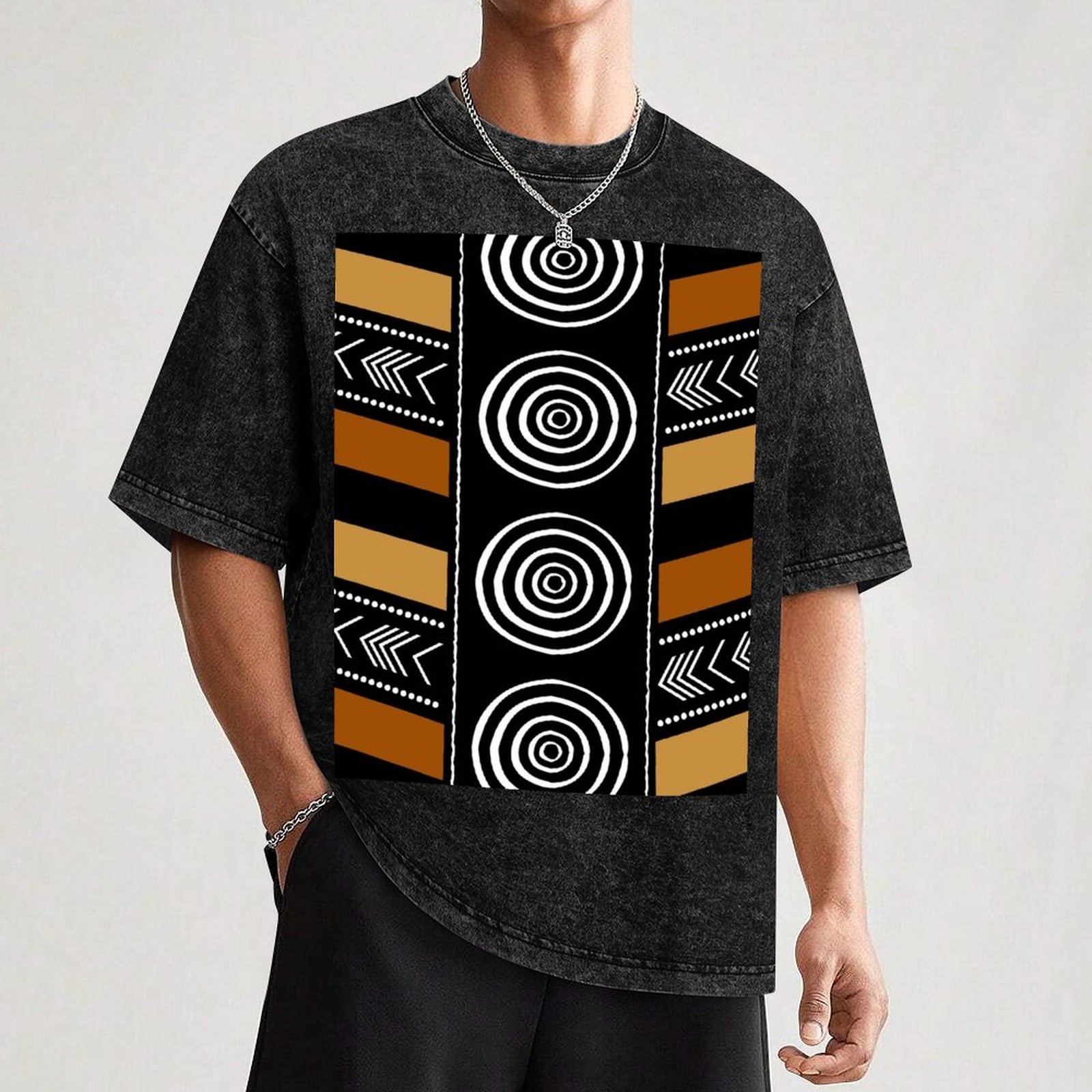 African Mud Cloth Artistry Art - Mudcloth Print Top recensie en prijs