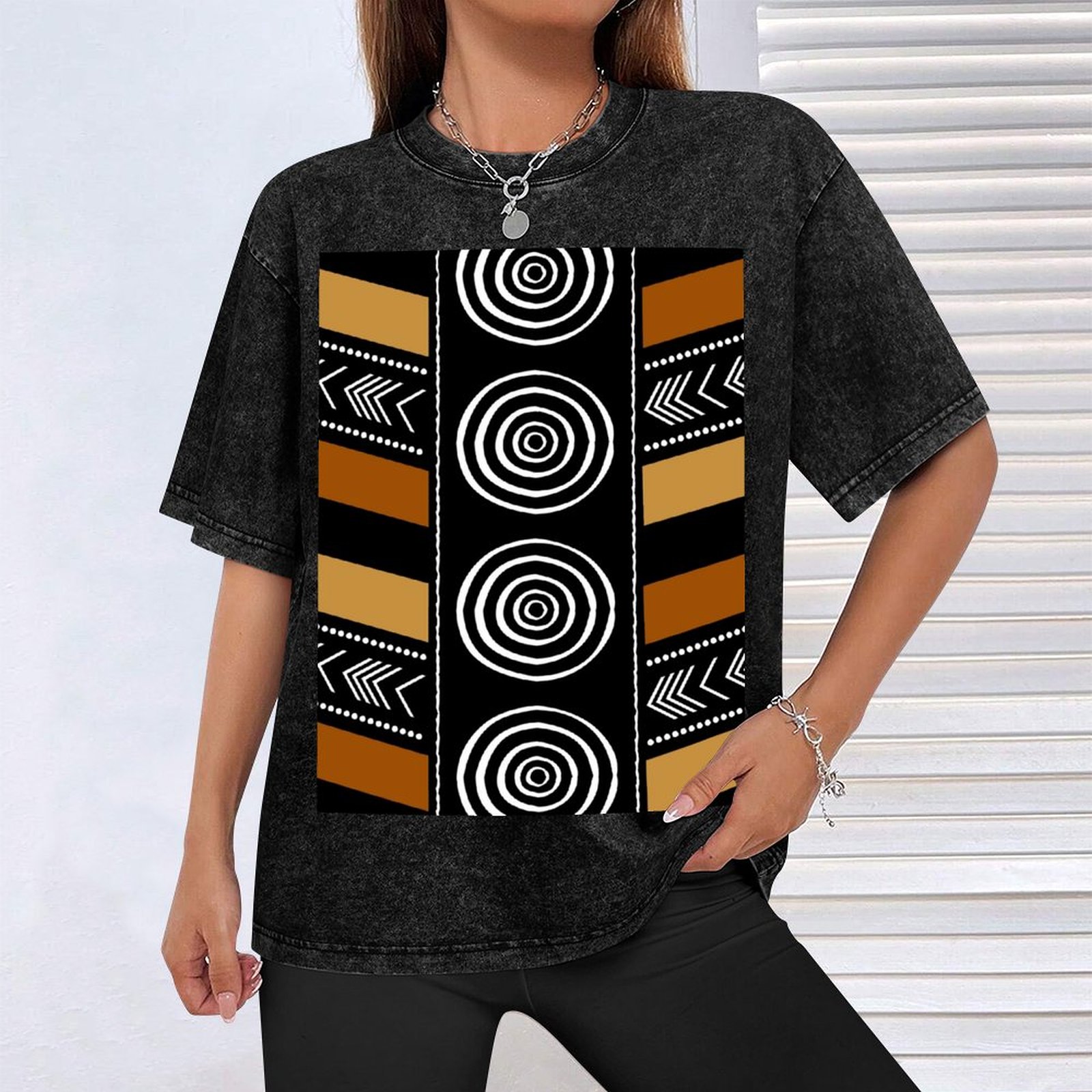 African Mud Cloth Artistry Art - Mudcloth Print Top recensie en prijs
