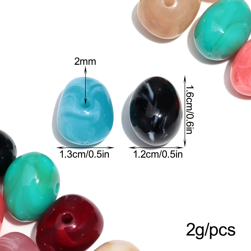20pcs Boho Colorful Acrylic Ir - Ethnic Fashion Jewellery recensie en prijs