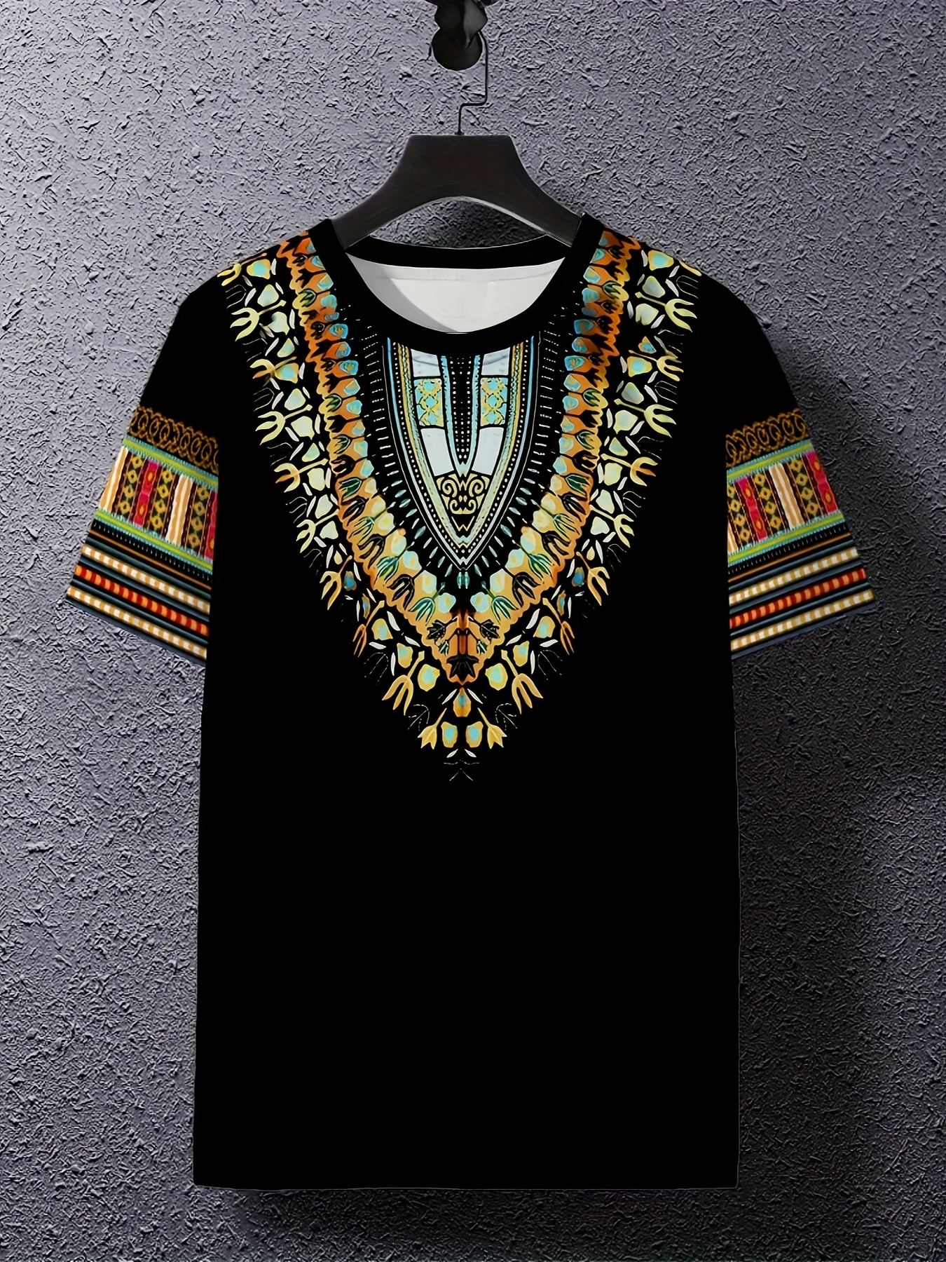 Summer Retro Ethnic Pattern T- - Ethnic Fashion Boutique recensie en prijs