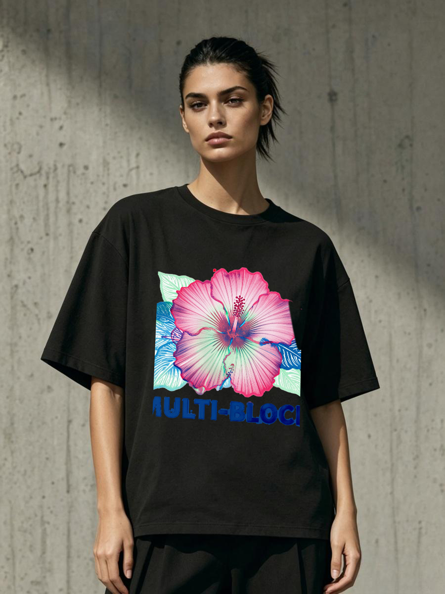 T Shirts Woman Block Print Han - Ethnic Wear Fashion Designer recensie en prijs