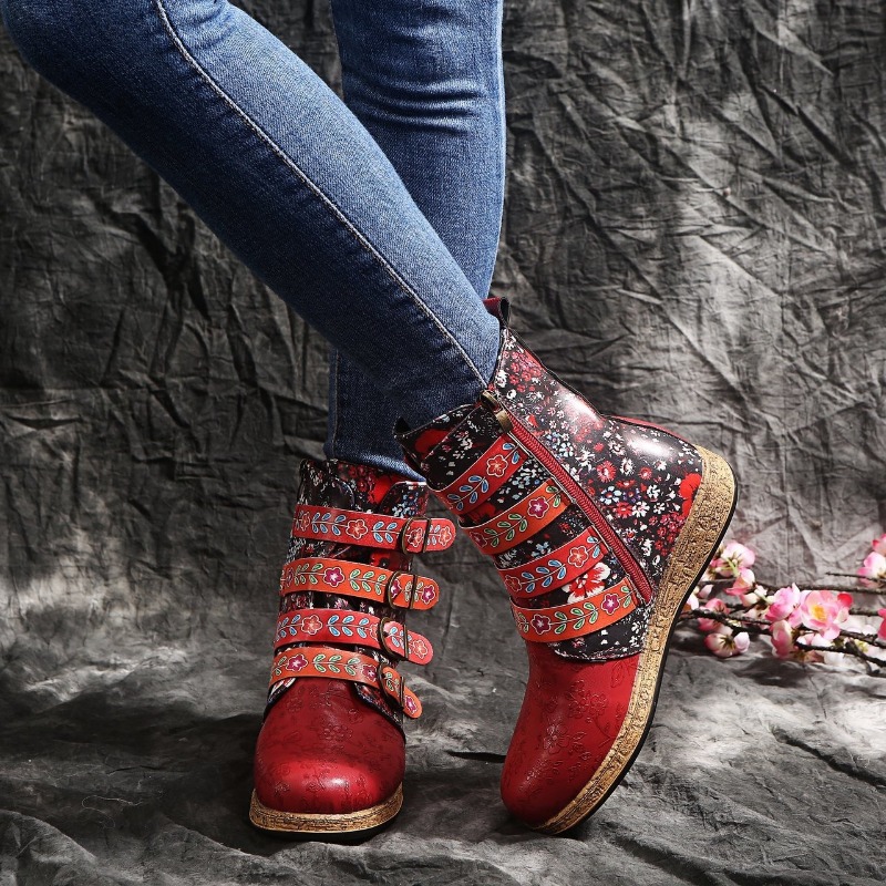 Brand Women's Boots 2026 Sprin - Ethnic Fashion In recensie en prijs