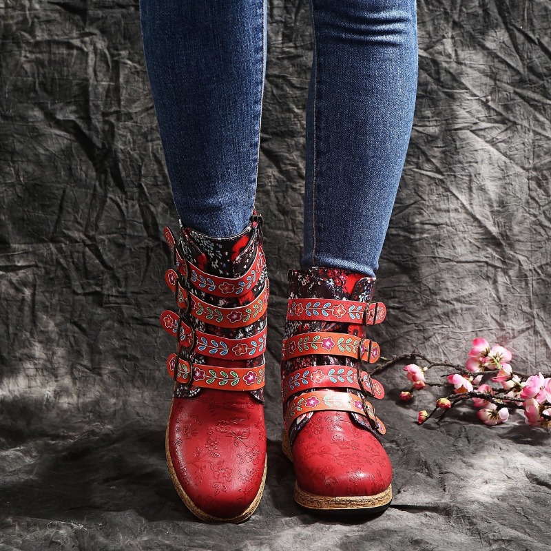Brand Women's Boots 2026 Sprin - Ethnic Fashion In recensie en prijs
