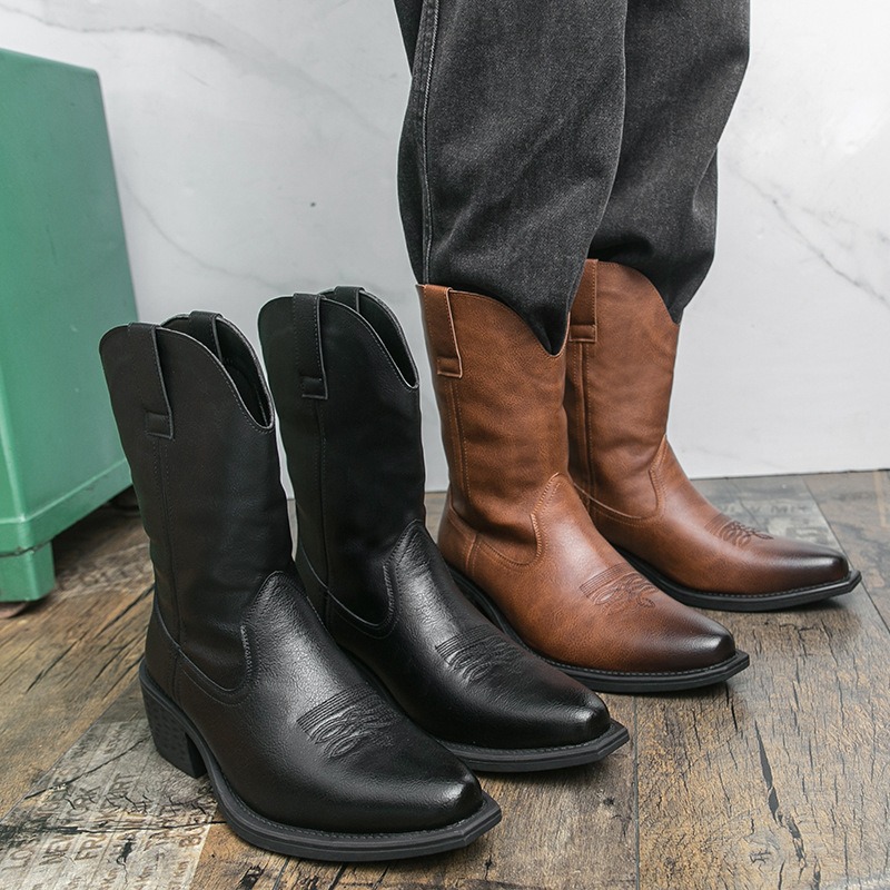 Men Boots Classic Embroidery W - Ethnic Fashion In recensie en prijs