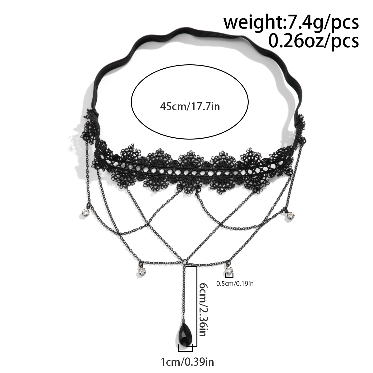 Ingemark Boho Elastic Band Bla - Ethnic Fashion Jewellery recensie en prijs