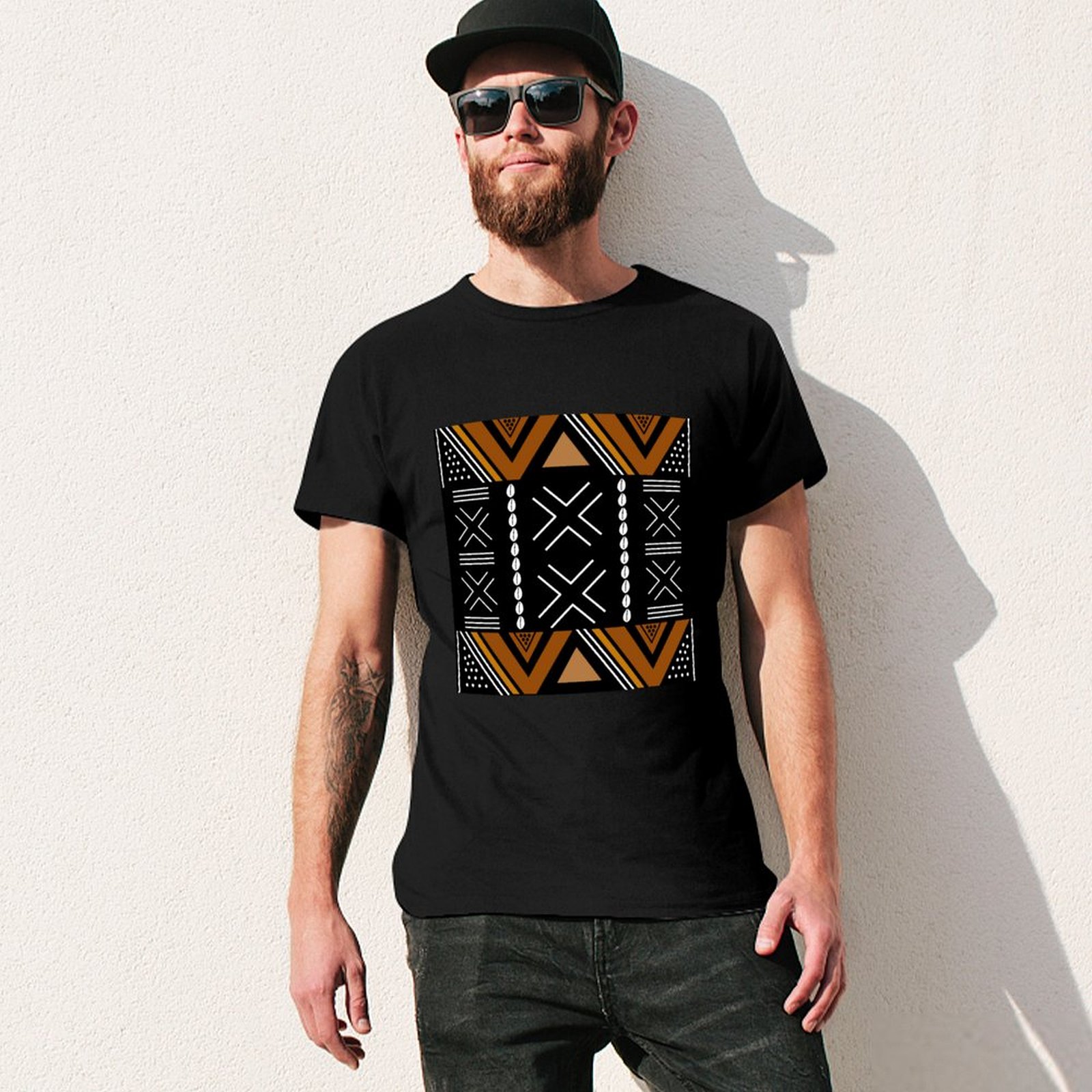 African Mud Cloth Bogolan Desi - Mudcloth Print Top recensie en prijs