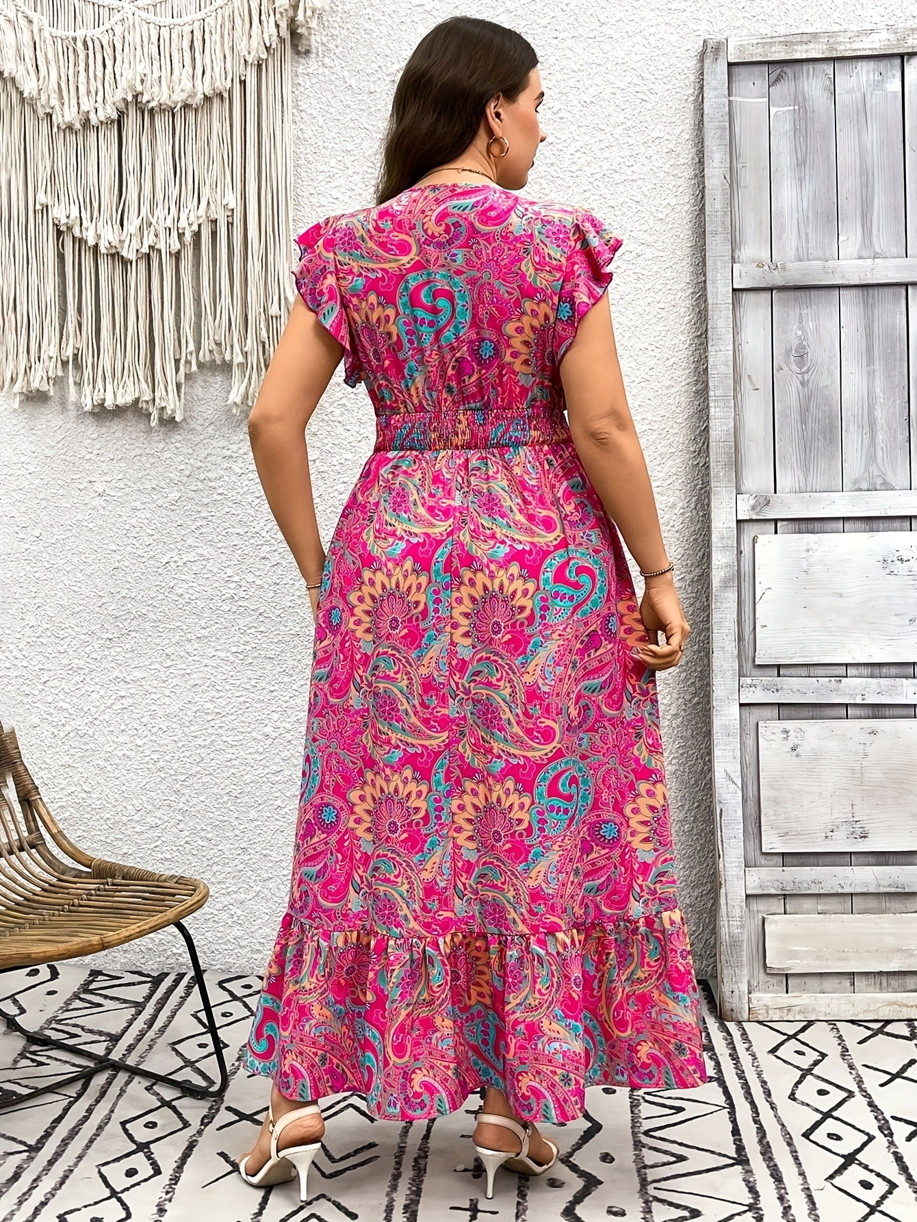Elegant Long Dress with Ethnic - Ethnic Wear Fashion Designer recensie en prijs