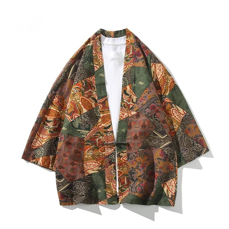 Ethnic Style Print Yukata Men  - Ethnic Fashion In recensie en prijs