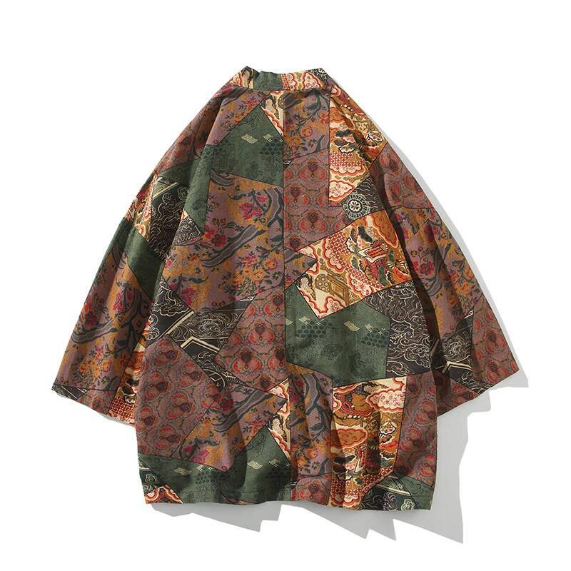 Ethnic Style Print Yukata Men  - Ethnic Fashion In recensie en prijs