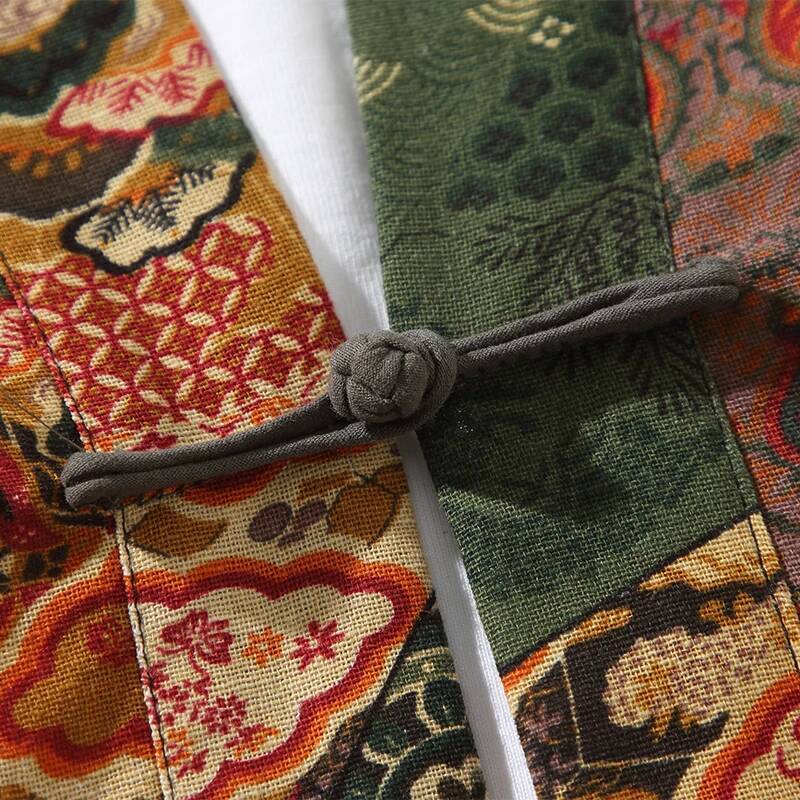 Ethnic Style Print Yukata Men  - Ethnic Fashion In recensie en prijs