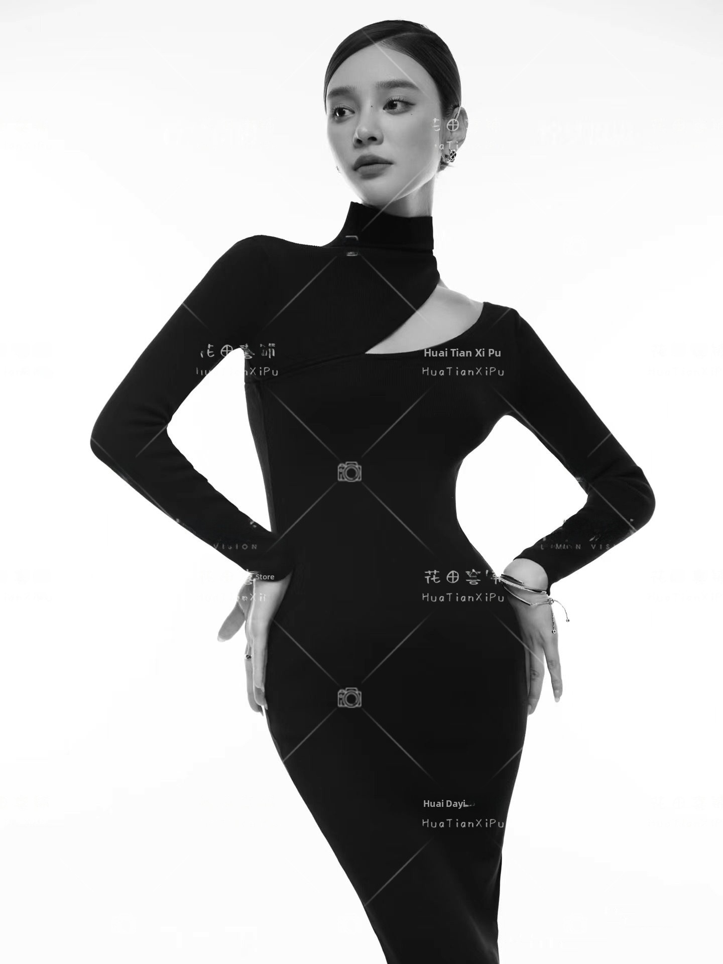 2026 New Korean Style Black Dr - Ethnic Fashion Studio recensie en prijs